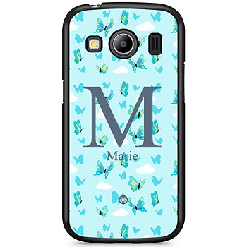 Samsung Galaxy Ace 4 Skal Custom - AWAKEN - Butterfly Blue