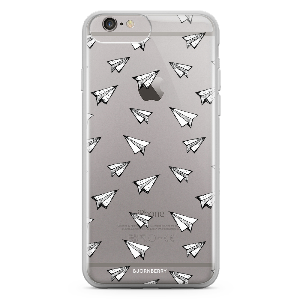 iPhone 6 Plus/6s Plus Fashion Skal - Pappersflygplan
