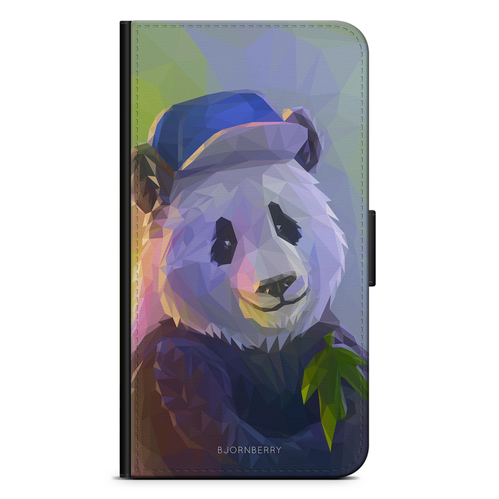 Samsung Galaxy S9 Plus Plånboksfodral - Färgglad Panda | Mobilskal & Mobilfodral BJORNBERRY