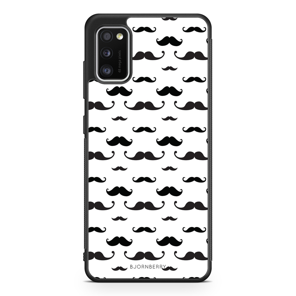 Samsung Galaxy A41 Case - Mustache Pattern