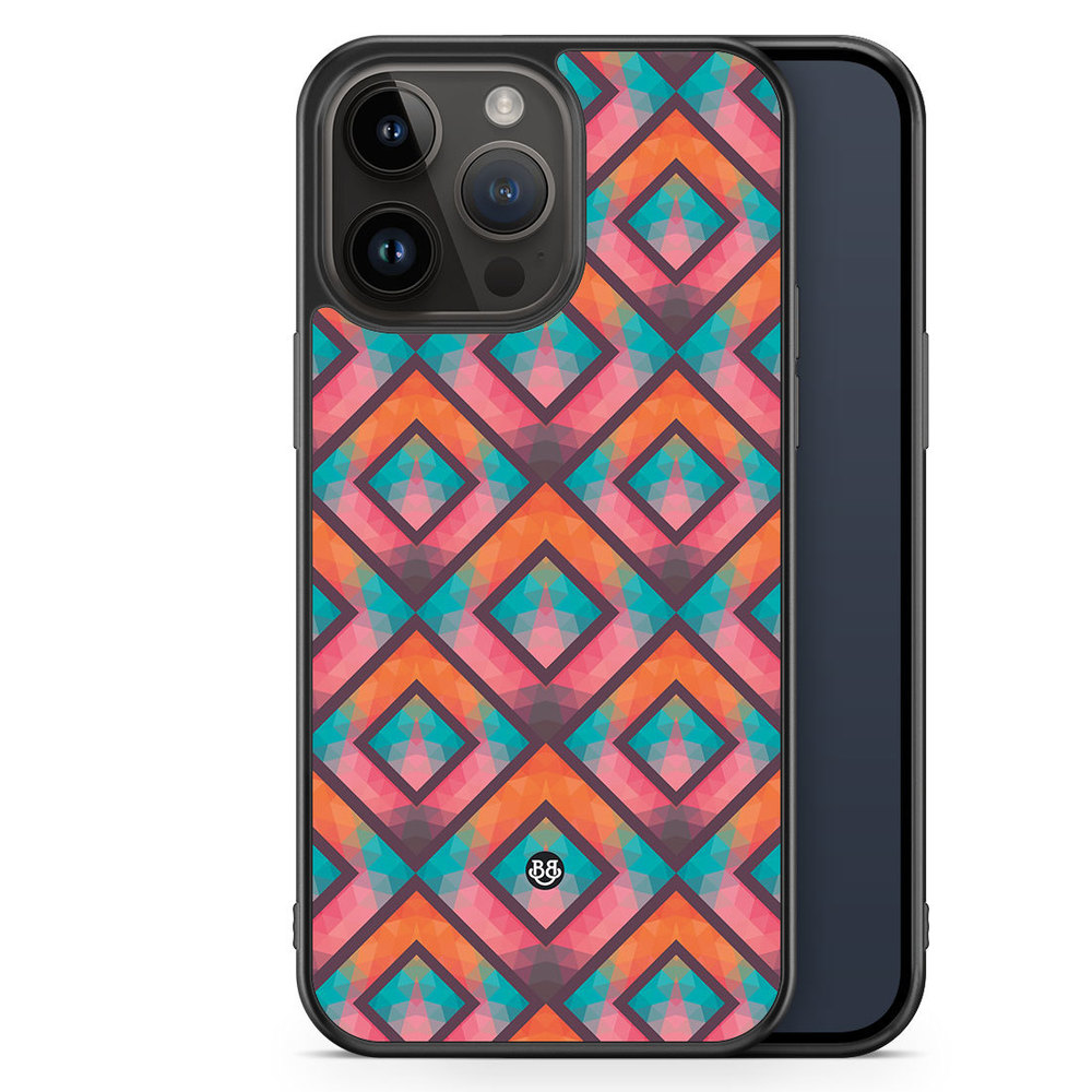 iPhone 14 Pro Max Case - Retro Squares