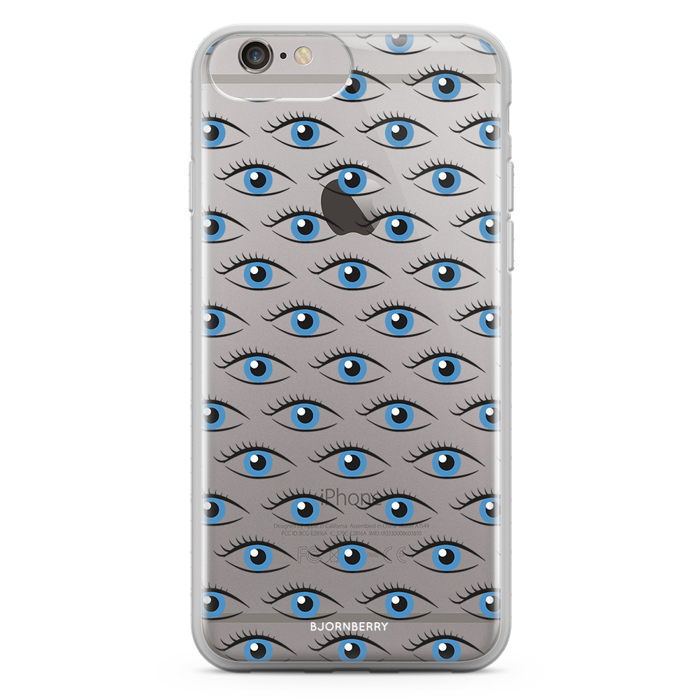 iPhone 6 Plus/6s Plus Fashion Skal - Blå Ögon