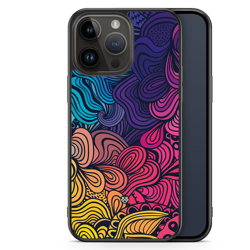 iPhone 14 Pro Max Case - Retro Flowers