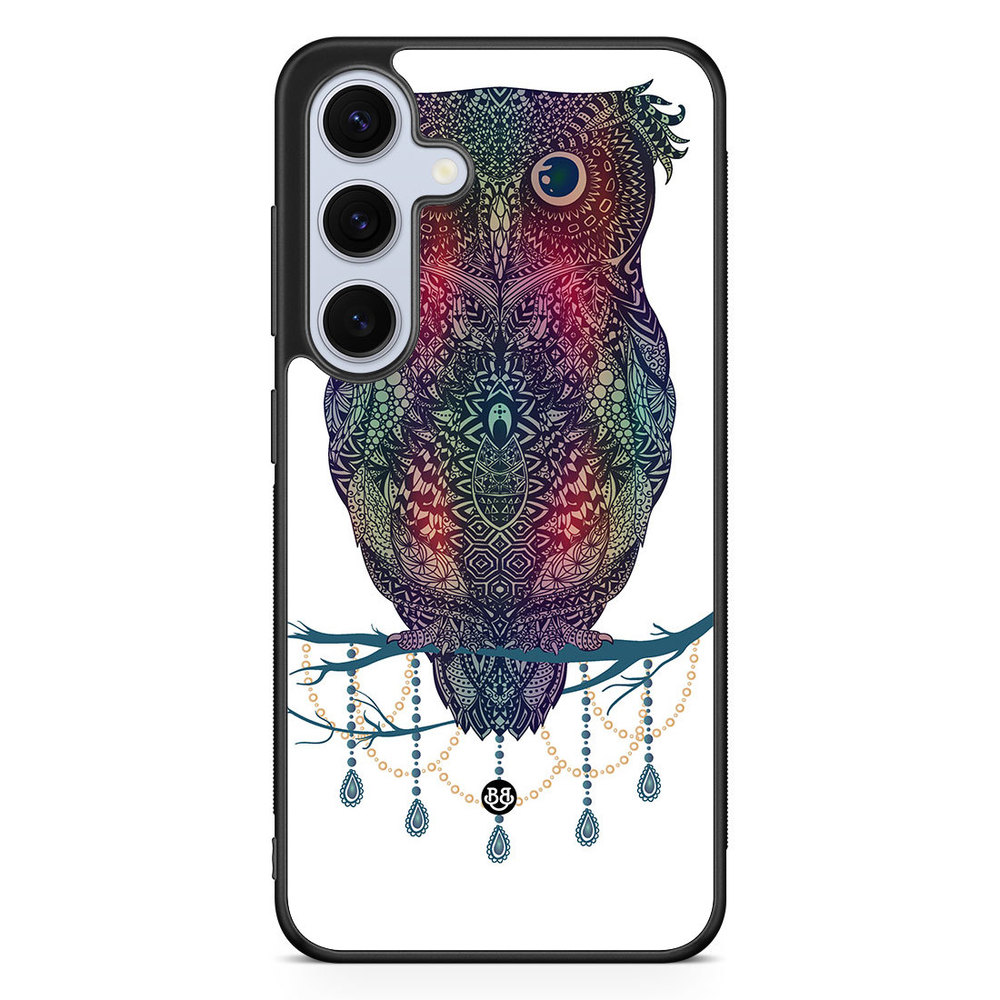 Samsung Galaxy S24 FE Case - Mandala Owl