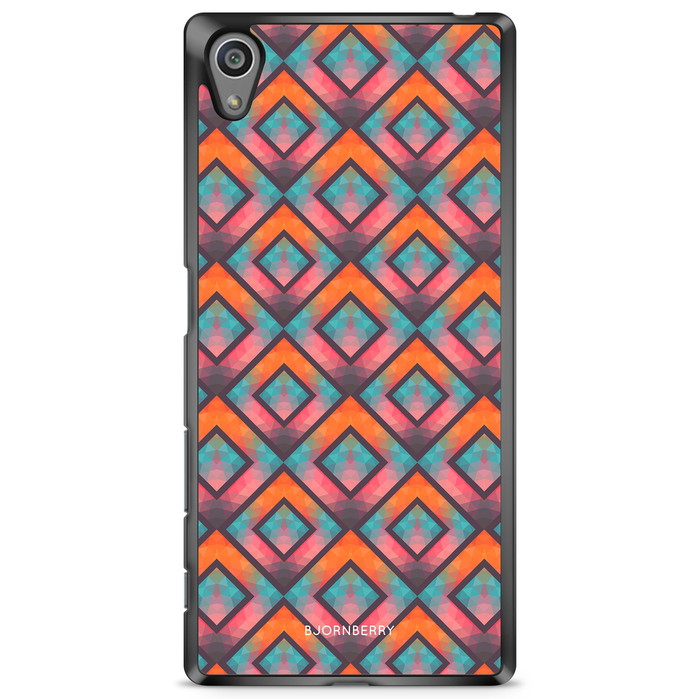 Sony Xperia Z5 Premium Case - Retro Squares