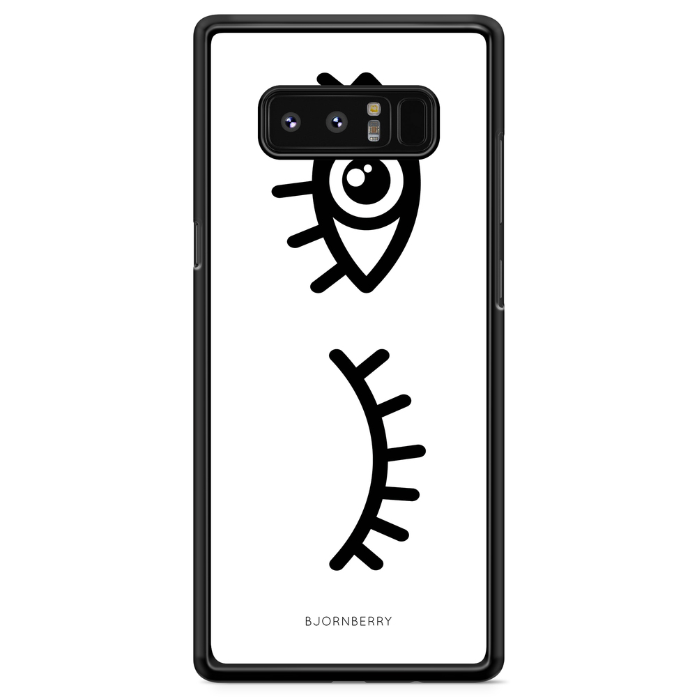 Samsung Galaxy Note 8 Case - Black Eyes