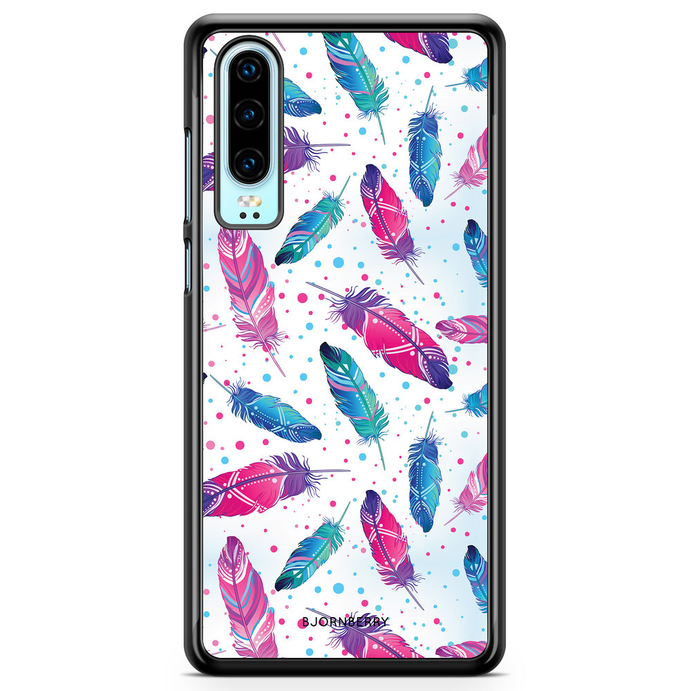 Huawei P30 Case - Feathers