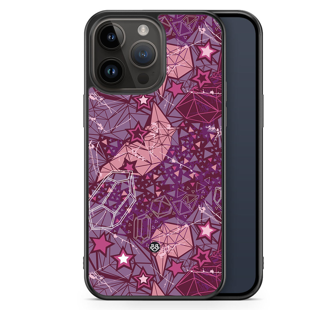 iPhone 14 Pro Max Case - Purple Stars