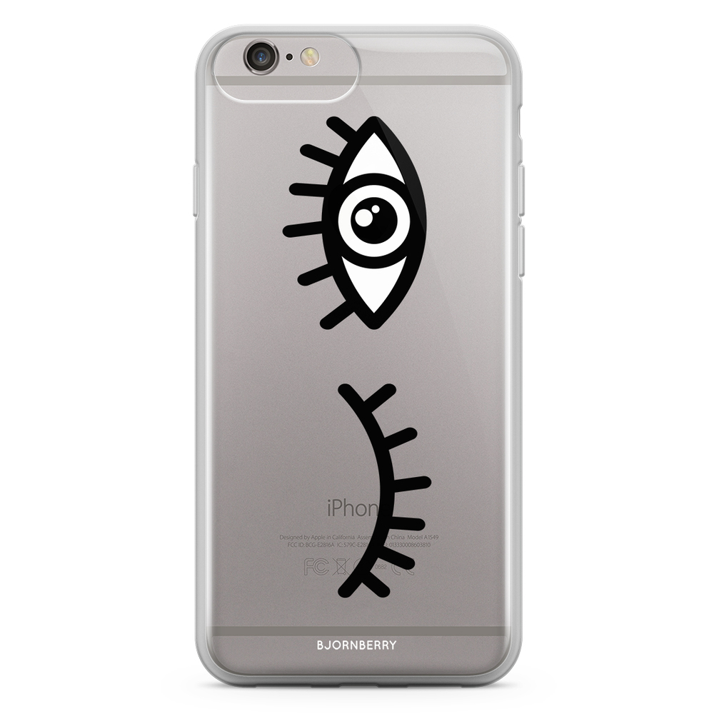 iPhone 6 Plus/6s Plus Fashion Case - Black Eyes