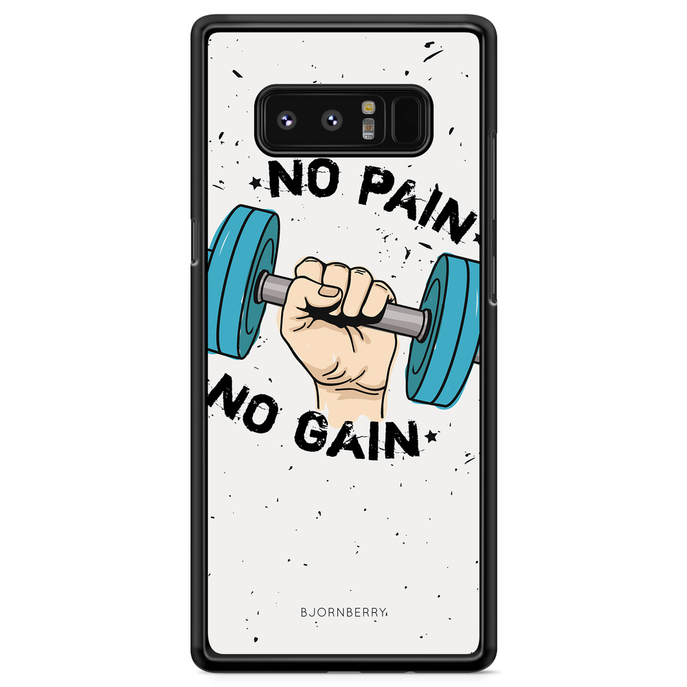 Samsung Galaxy Note 8 Case - No Pain No Gain