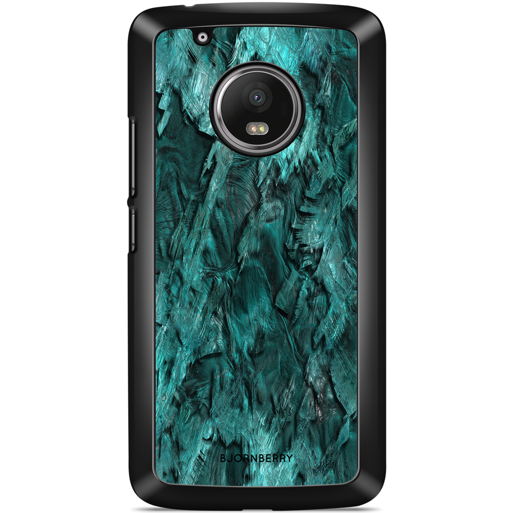 Moto G5 Plus Case - Green Crystal