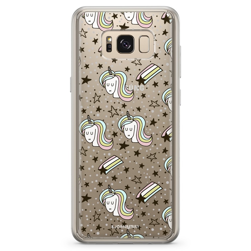 Samsung Galaxy S8 Fashion Case - Unicorn Pattern