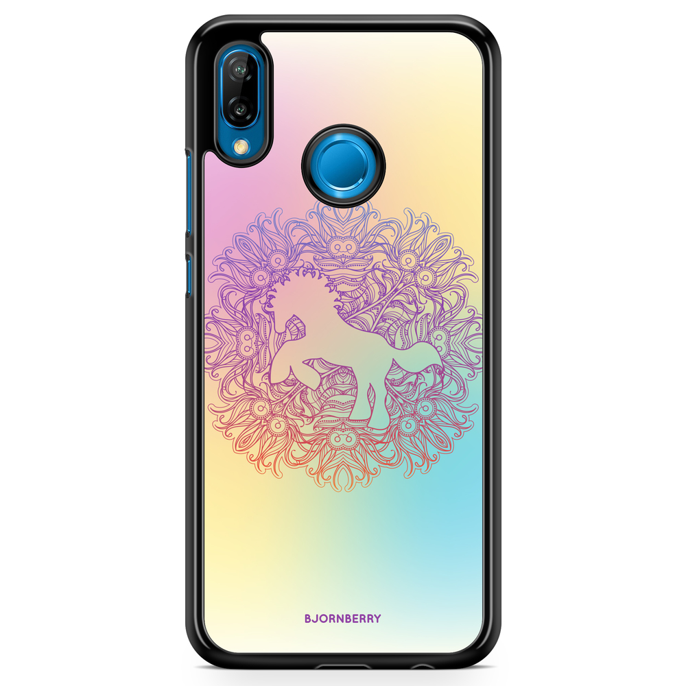 Huawei P20 Lite Case - Rainbow Unicorn