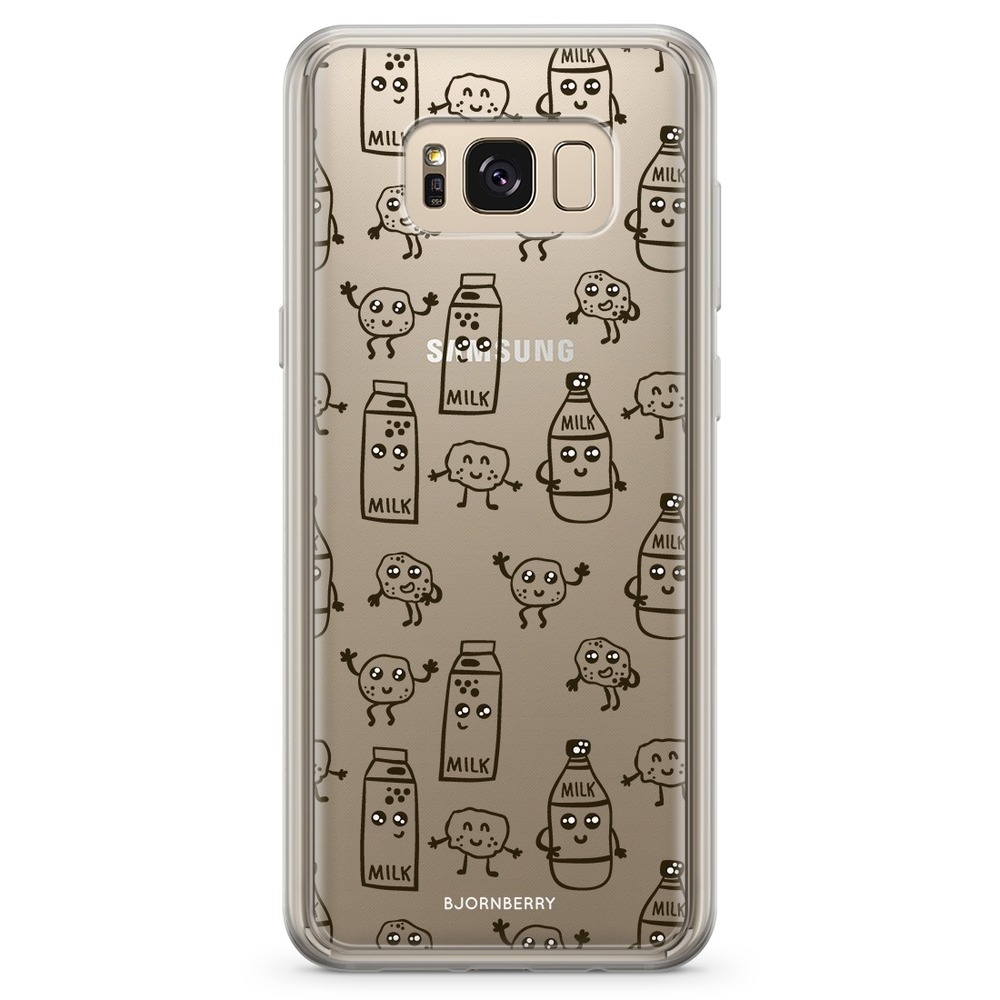 Samsung Galaxy S8 Fashion Case - Milk and Cookies
