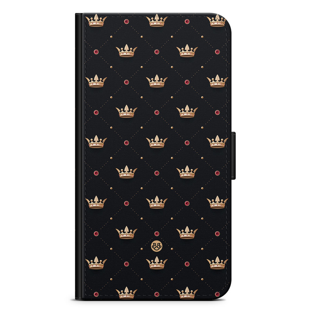 Sony Xperia 1 IV Wallet Case - Golden Crowns