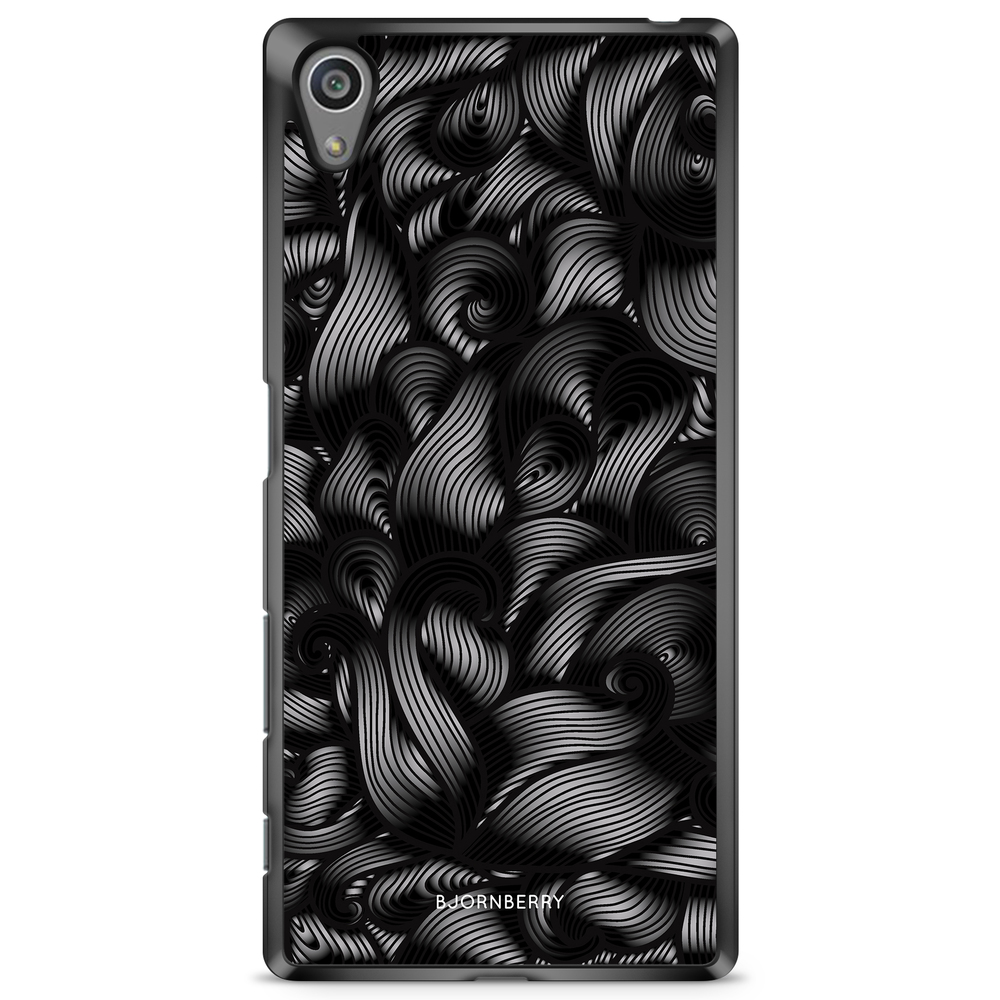 Sony Xperia Z5 Premium Case - Black Waves