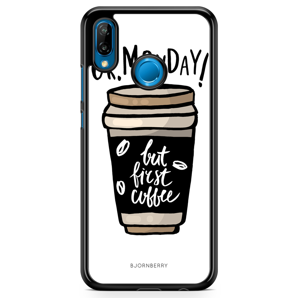 Huawei P20 Lite Case - But First Coffee