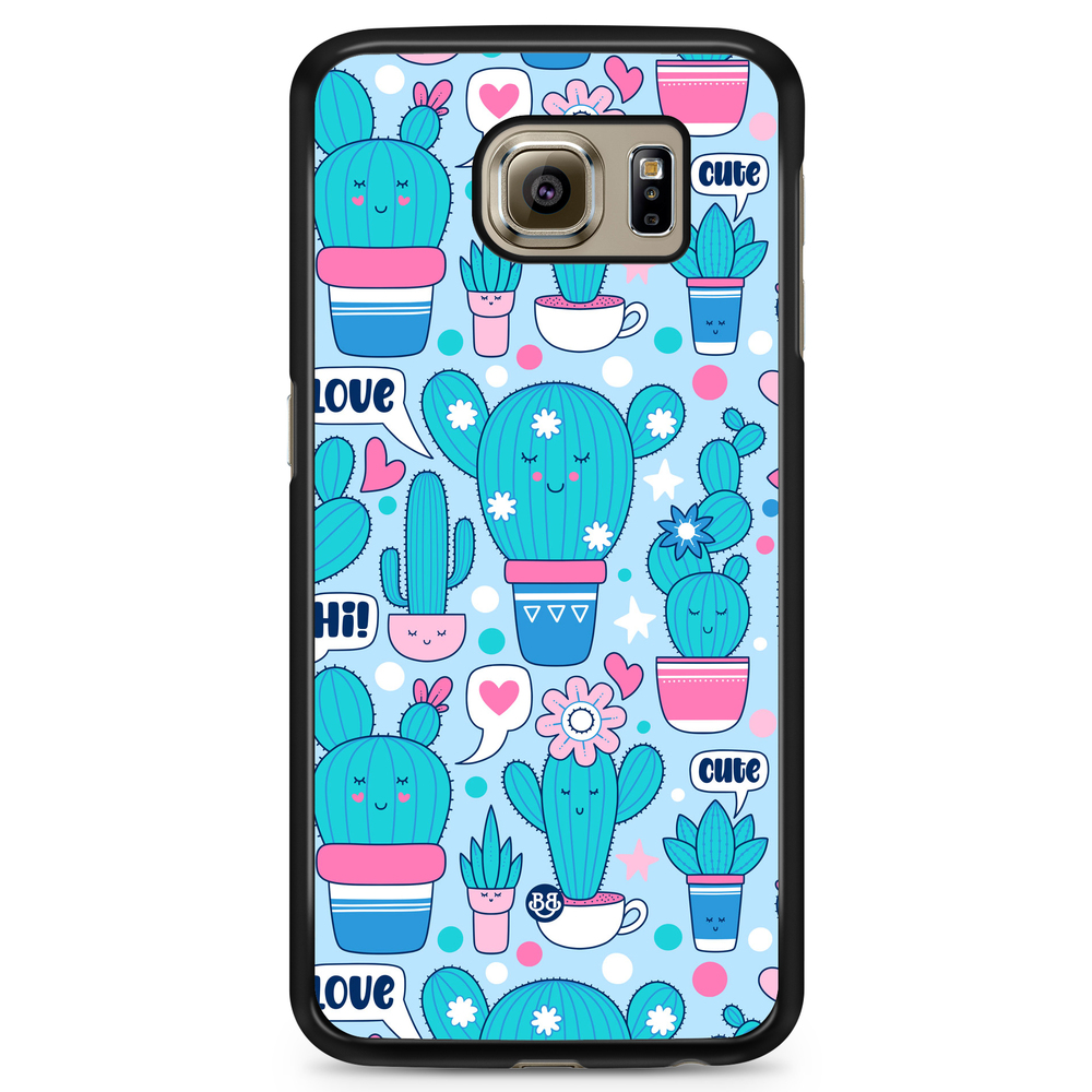 Samsung Galaxy S6 Skal - Söta Kaktusar