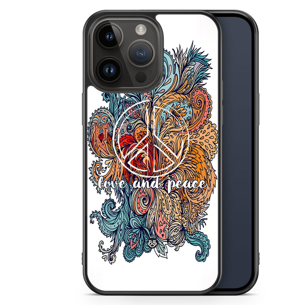 iPhone 14 Pro Max Case - Love and peace