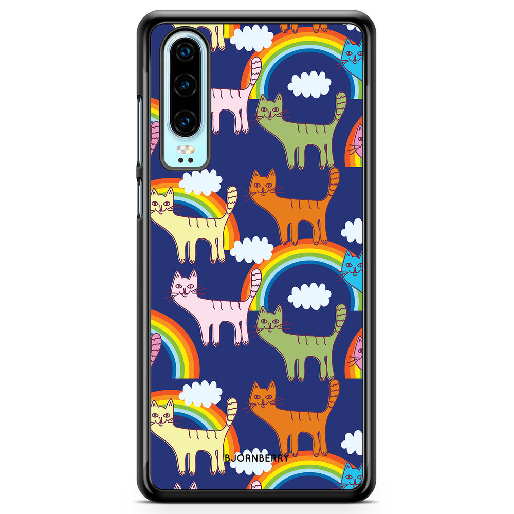 Huawei P30 Case - Cats & Rainbows