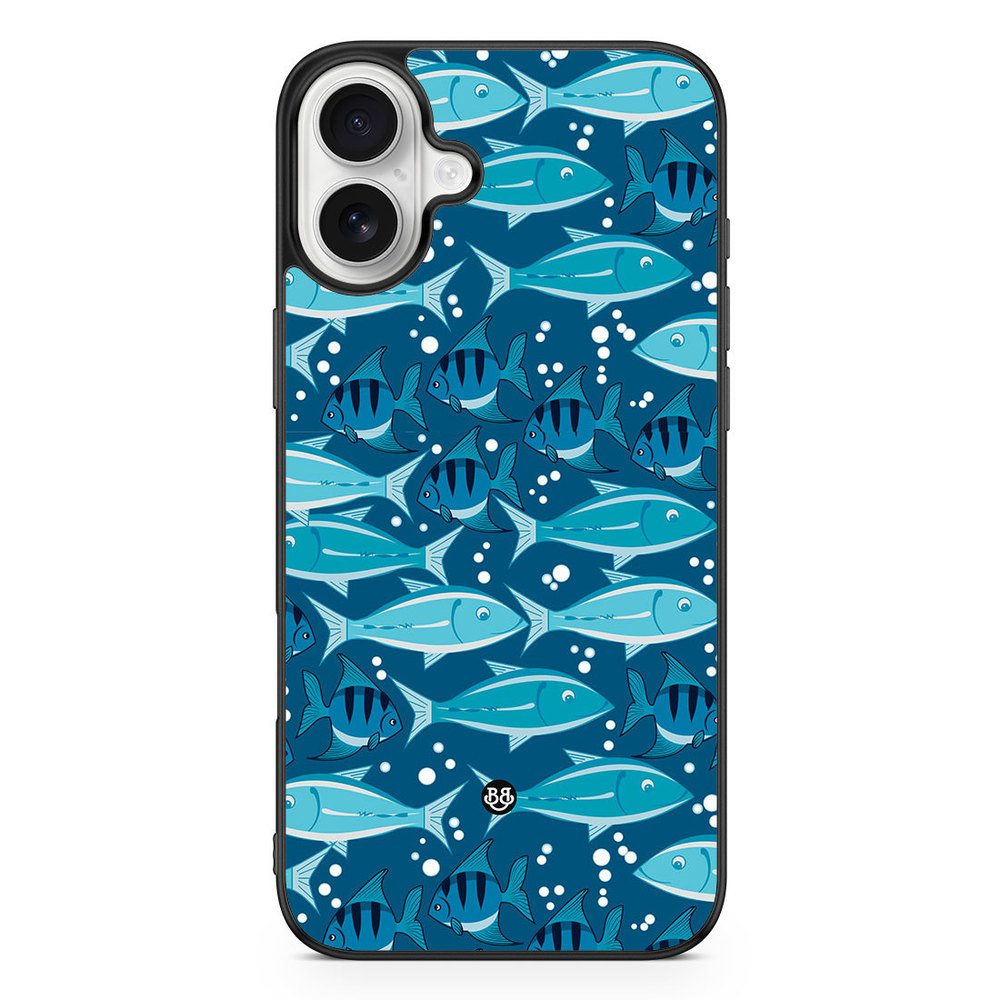iPhone 16 Plus Case - Fish Pattern