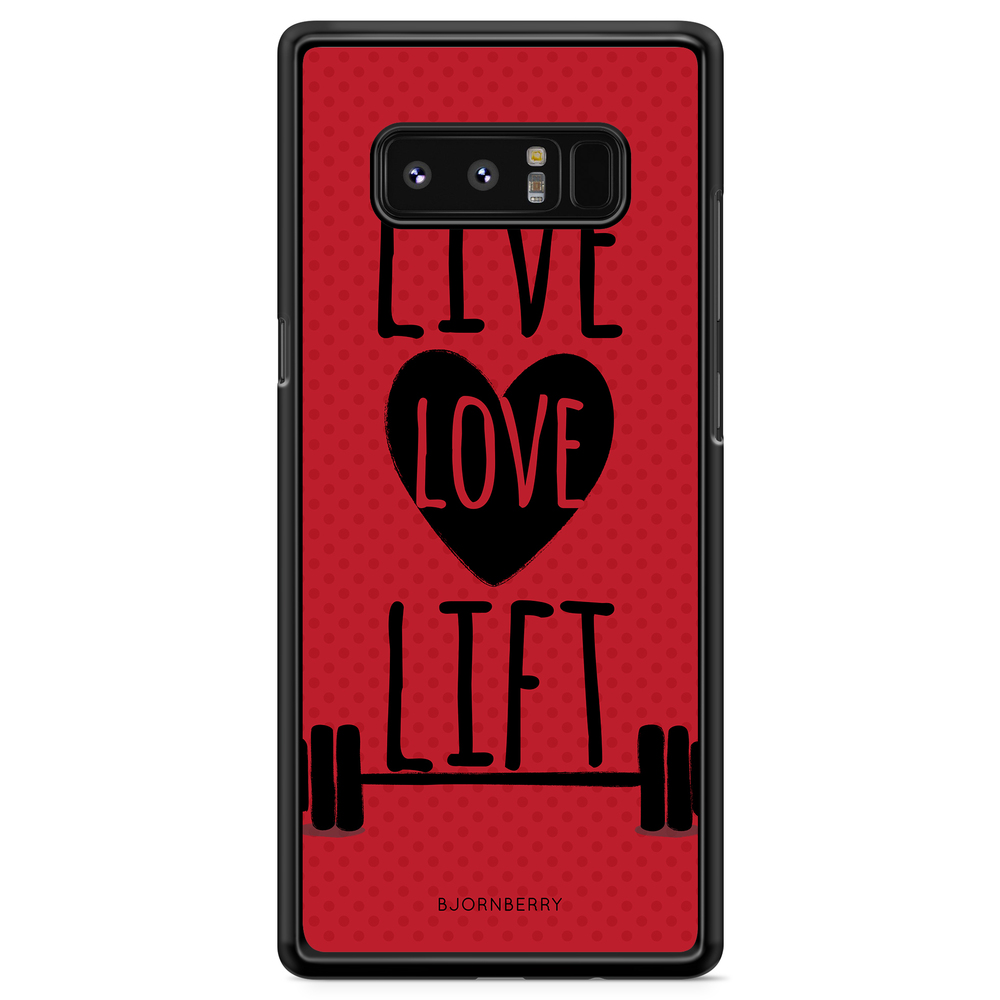 Samsung Galaxy Note 8 Case - Live Love Lift