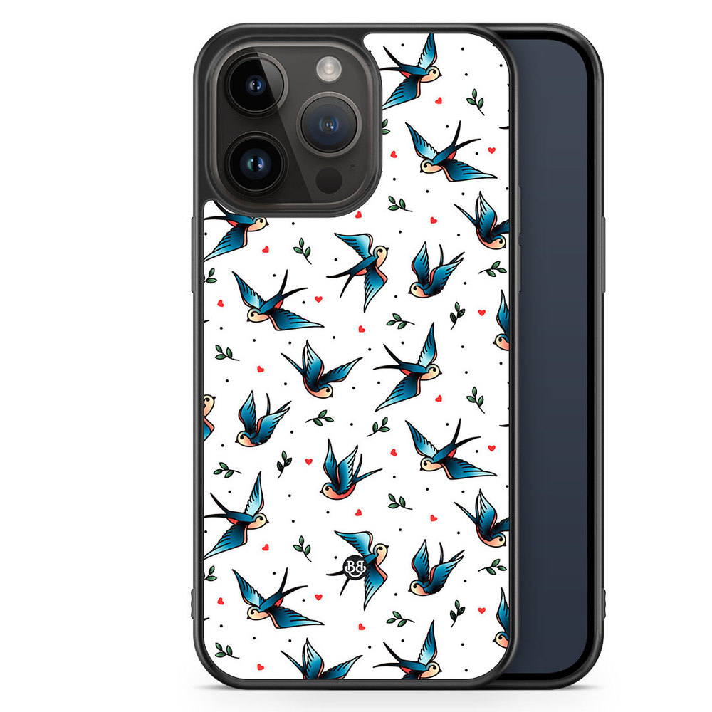iPhone 14 Pro Max Case - Swallows