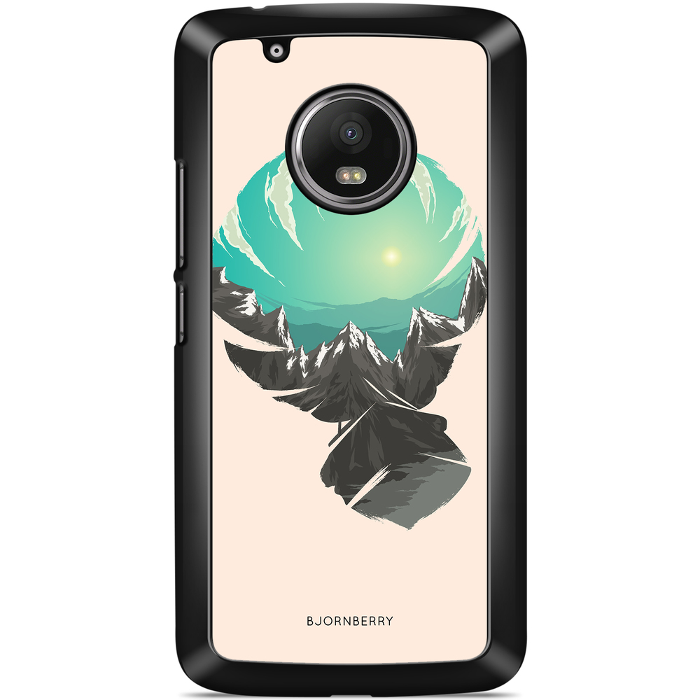 Moto G5 Plus Case - Baloon Mountain