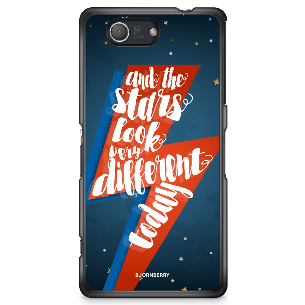 Sony Xperia Z3 Compact Case - Bowie text
