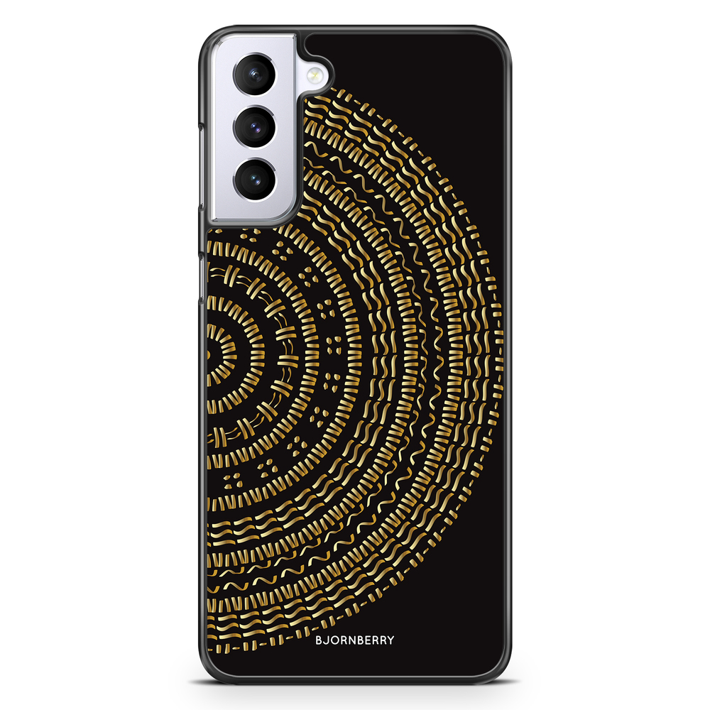 Samsung Galaxy S21 Plus Case - Mandala Gold/Black