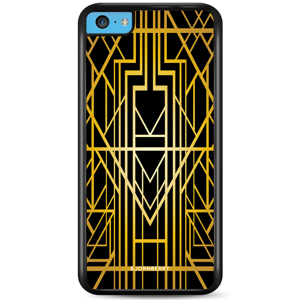 iPhone 5C Case - Golden Pattern