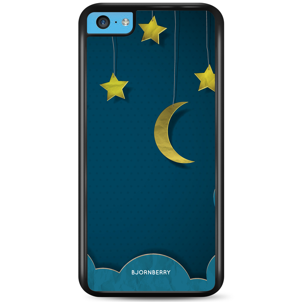 iPhone 5C Case - Moon Stars