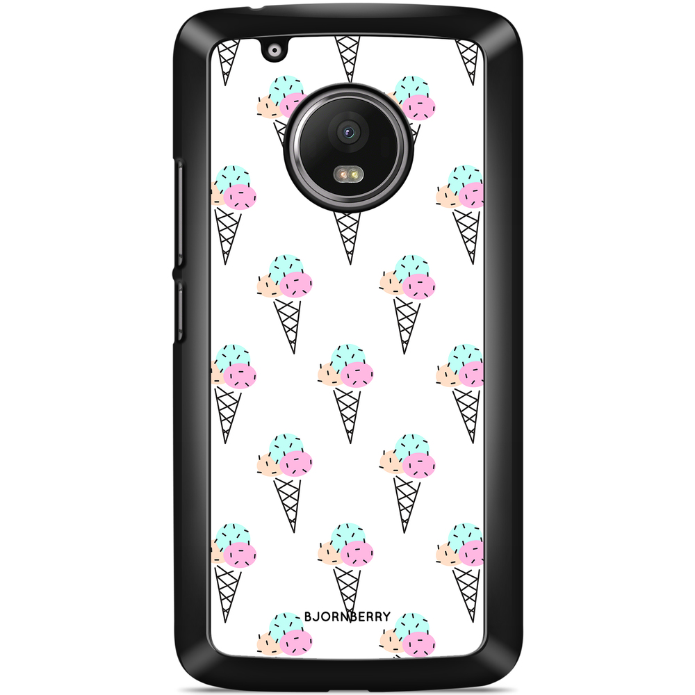 Moto G5 Plus Case - Ice Cream Pattern