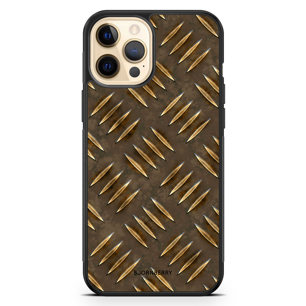 iPhone 12 Pro Max Case - Steel Pattern
