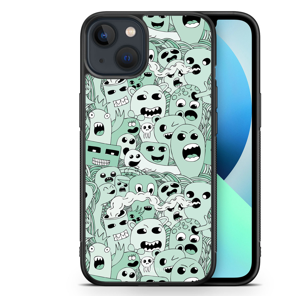 iPhone 13 Mini Case - Ghost Pattern