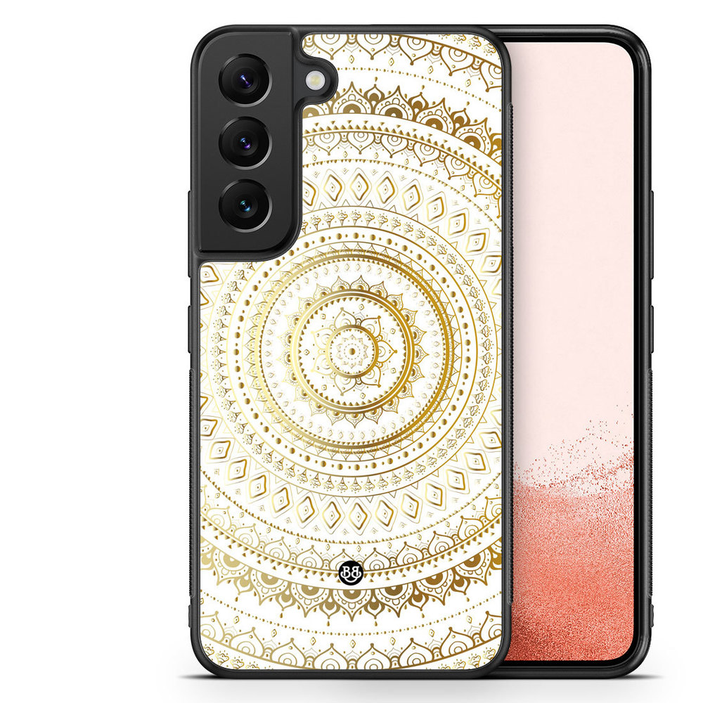 Samsung Galaxy S22 Plus 5G Case - Gold Mandala
