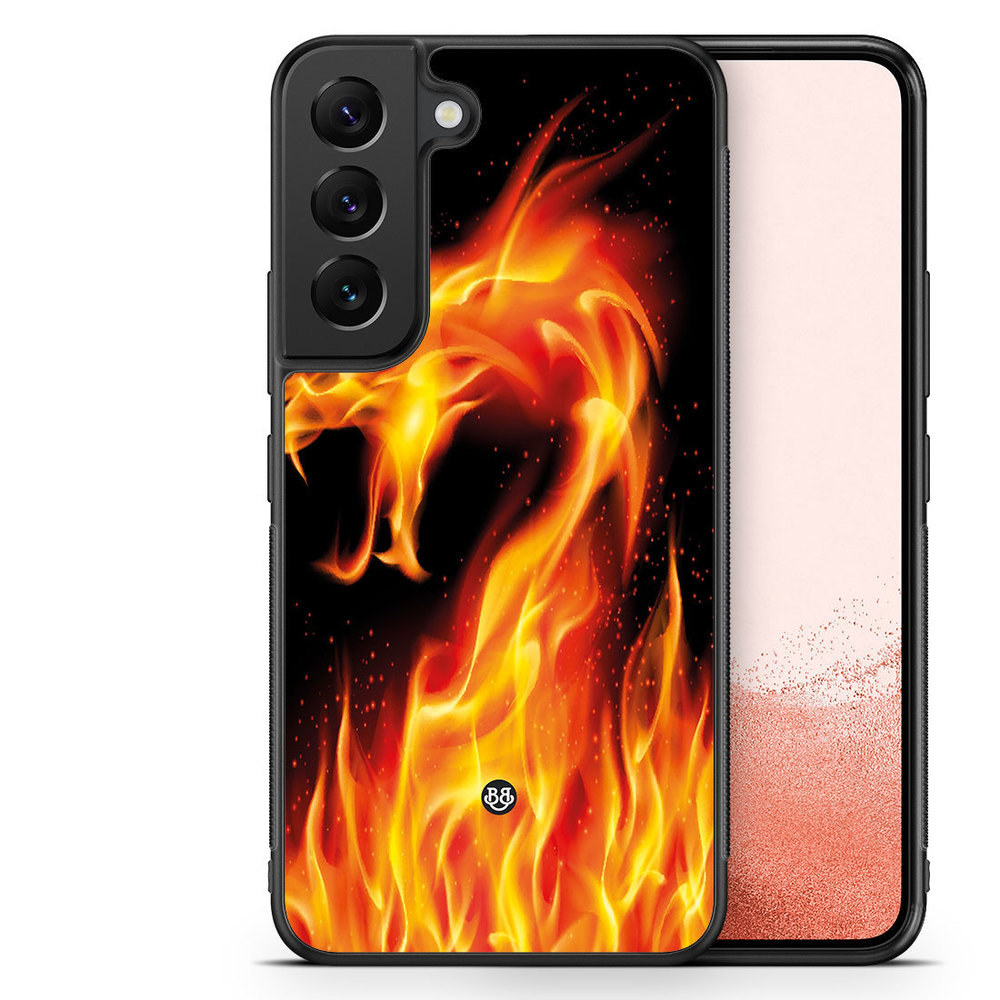 Samsung Galaxy S22 Plus 5G Case - Flames Dragon