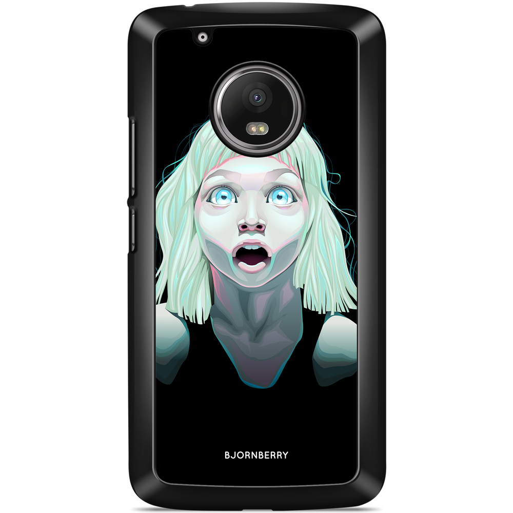 Moto G5 Plus Case - Girl With Open Eyes