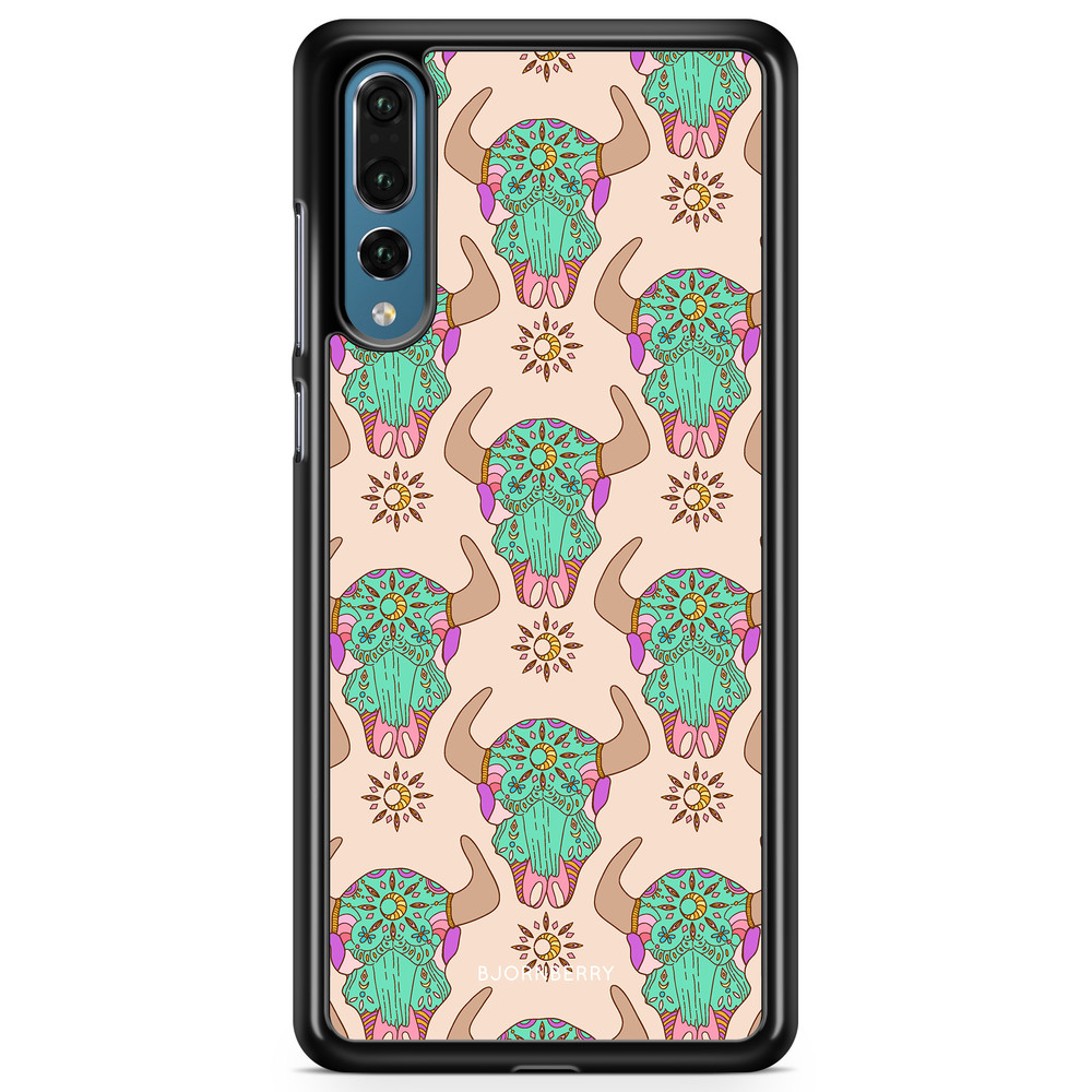 Huawei P20 Pro Case - Beautiful Skulls