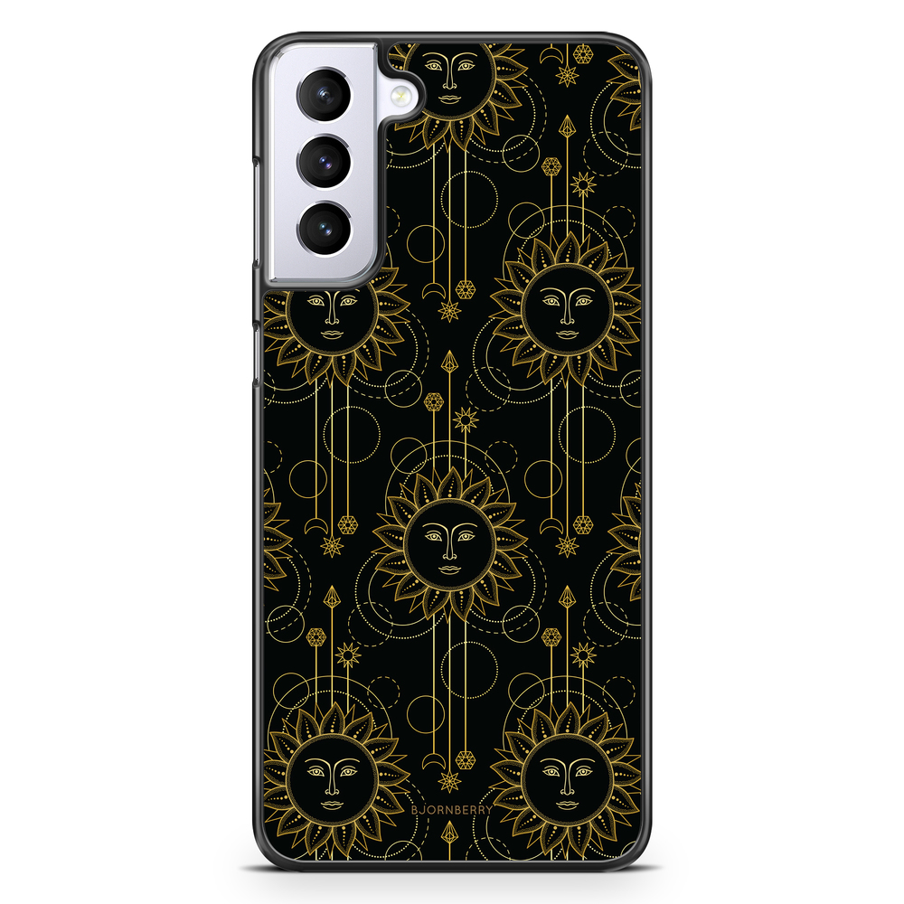 Samsung Galaxy S21 Plus Case - Gold Suns