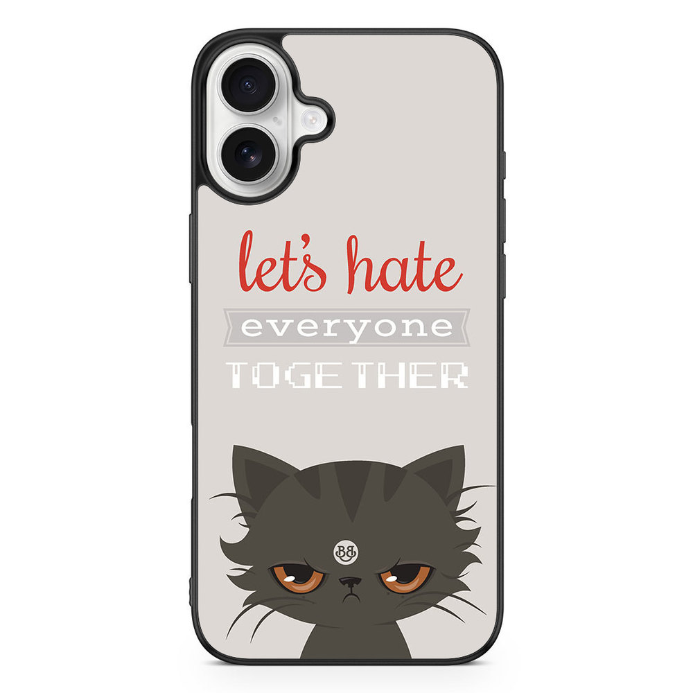iPhone 16 Plus Case - Angry Cat