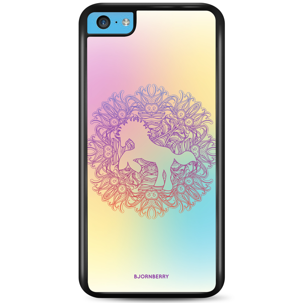 iPhone 5C Case - Rainbow Unicorn