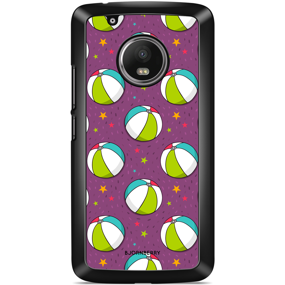 Moto G5 Plus Case - Beach Ball Pattern