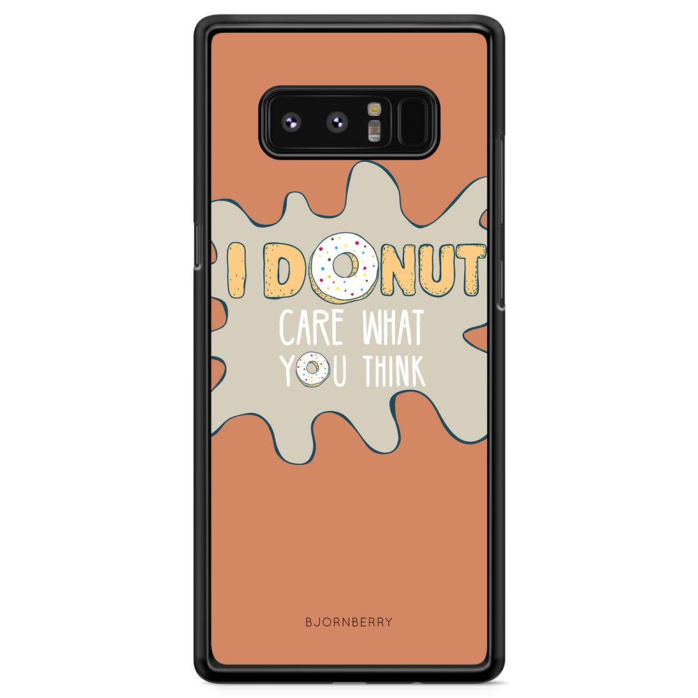 Samsung Galaxy Note 8 Case - I Donut Care