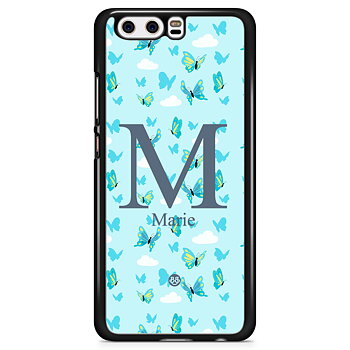 Huawei P10 Plus Case Custom - AWAKEN - Butterfly Blue