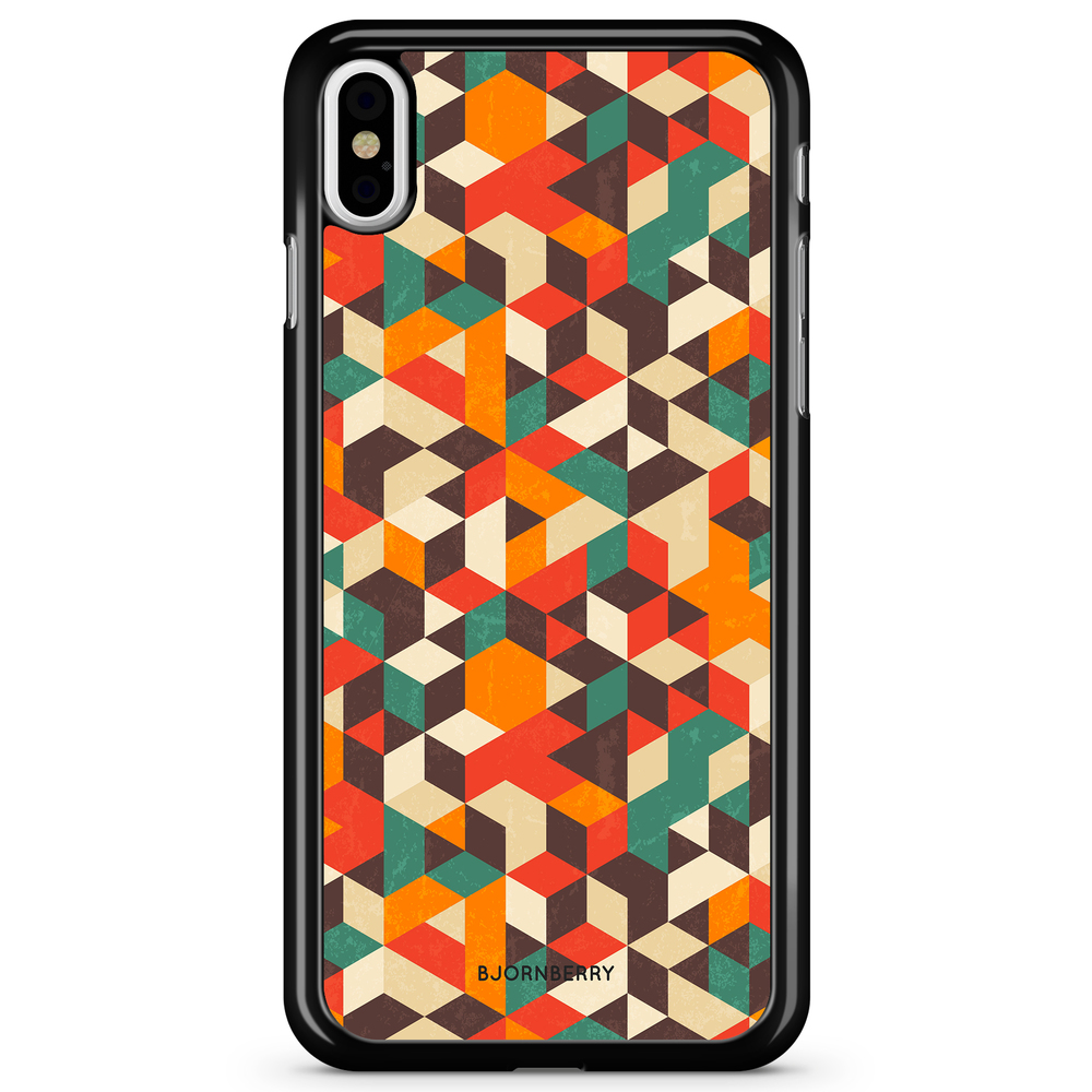 iPhone X / XS Case - Retro Geometric