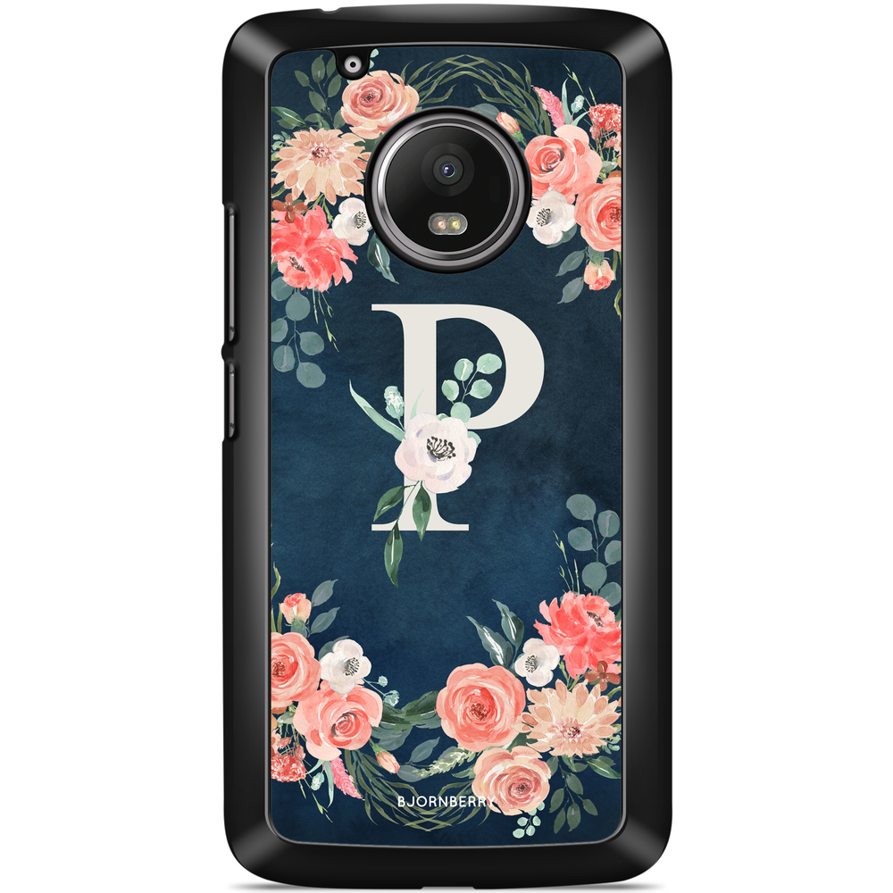 Moto G5 Plus Case - Monogram P