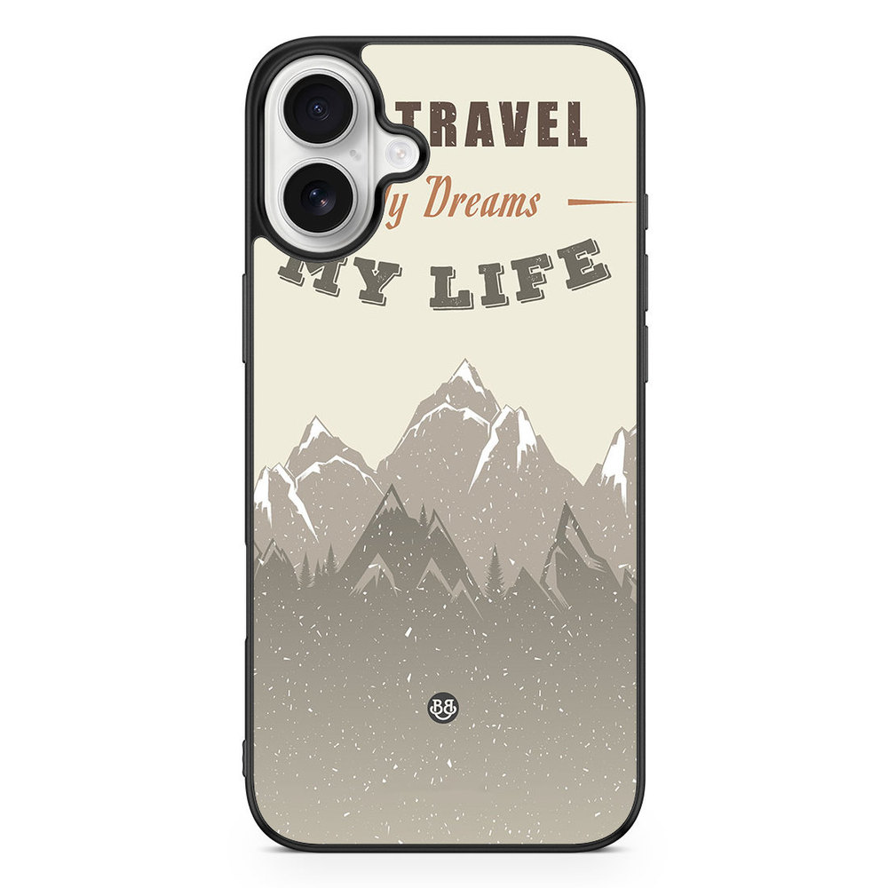 iPhone 16 Plus Case - My Travels, My Life