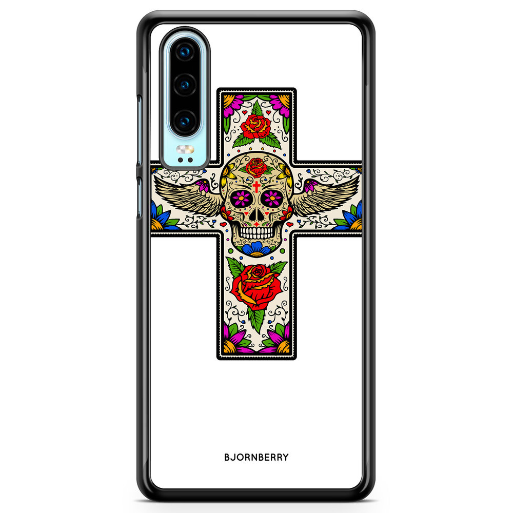 Huawei P30 Case - Skull Cross