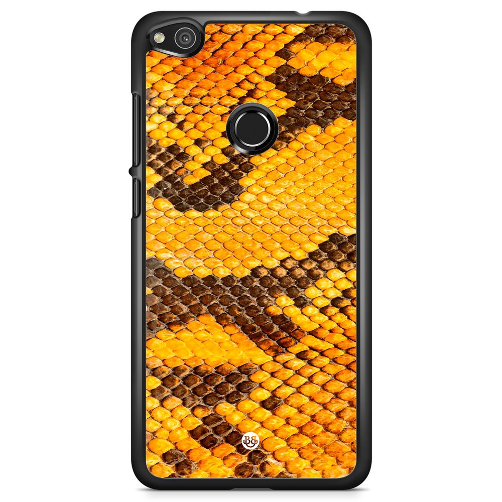 Huawei Honor 8 Lite Case - Yellow Snake